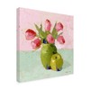 Trademark Fine Art Carol Maguire 'Serene Floral' Canvas Art, 24x24 IC02221-C2424GG